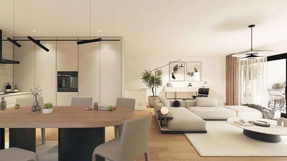 Neubauprojekt "Haselweg2" an erhöhter Lage in Muhen - Wohnbereich