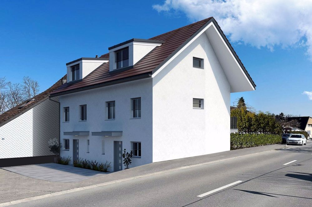 Modernes Doppeleinfamilienhaus in Untereggen - Bild 6