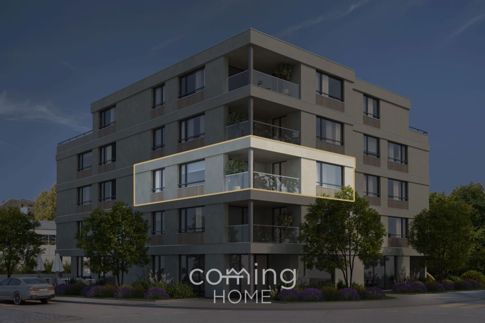 Stilvolle 2.5-Zimmer-Wohnung mit Balkon und Alpenblick in zentraler Lage von Brig-Glis - Bild 1