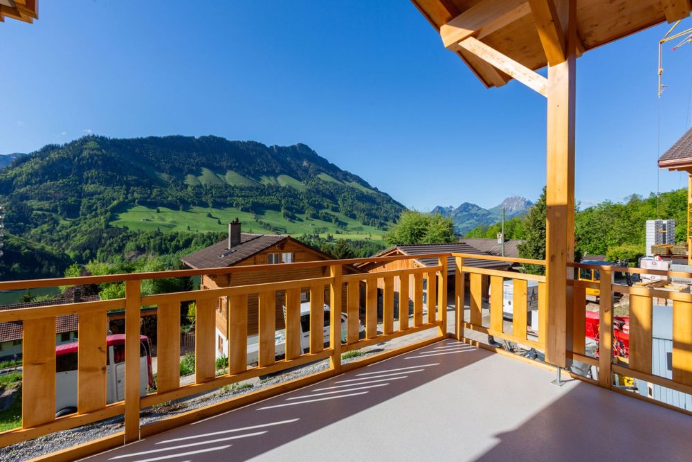 5.5 pièces en duplex dans chalet de 2 appartements - Bild 1