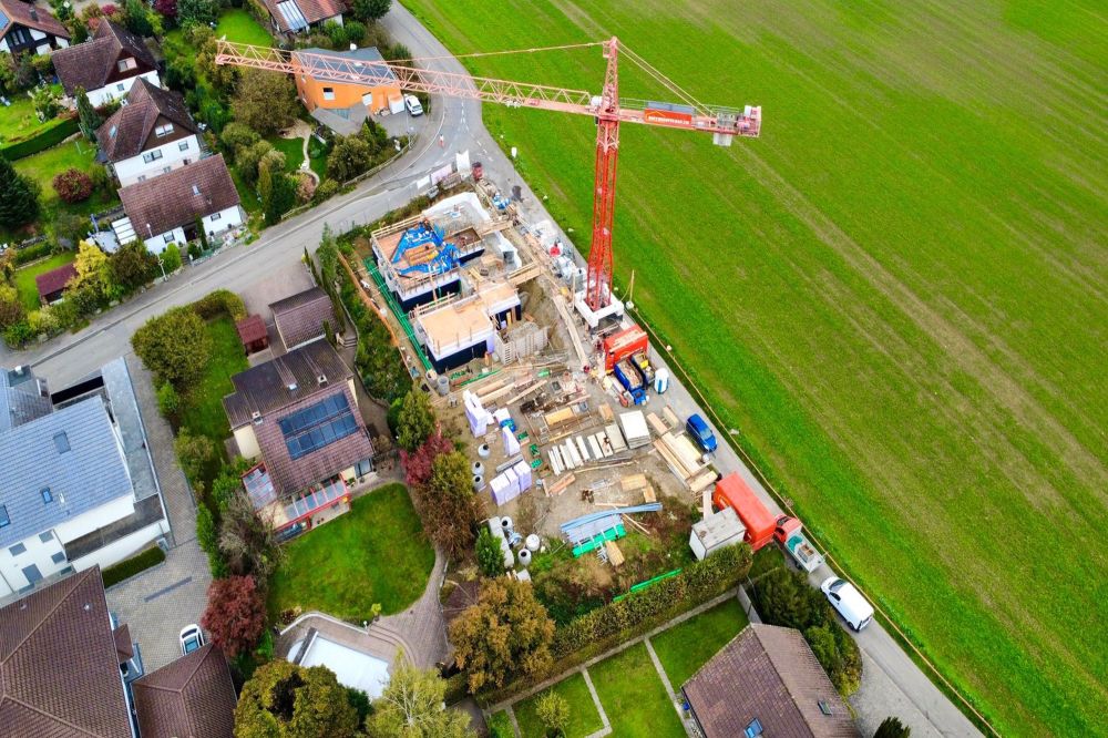 Neubau Haus D - Erste Schritte