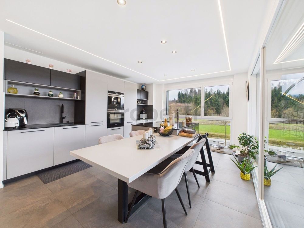 Moderne 3.5-Zimmer-Wohnung mit Balkon in La Tour-de-Trême (FR), nur wenige Schritte von Bulle entfernt - Image 3