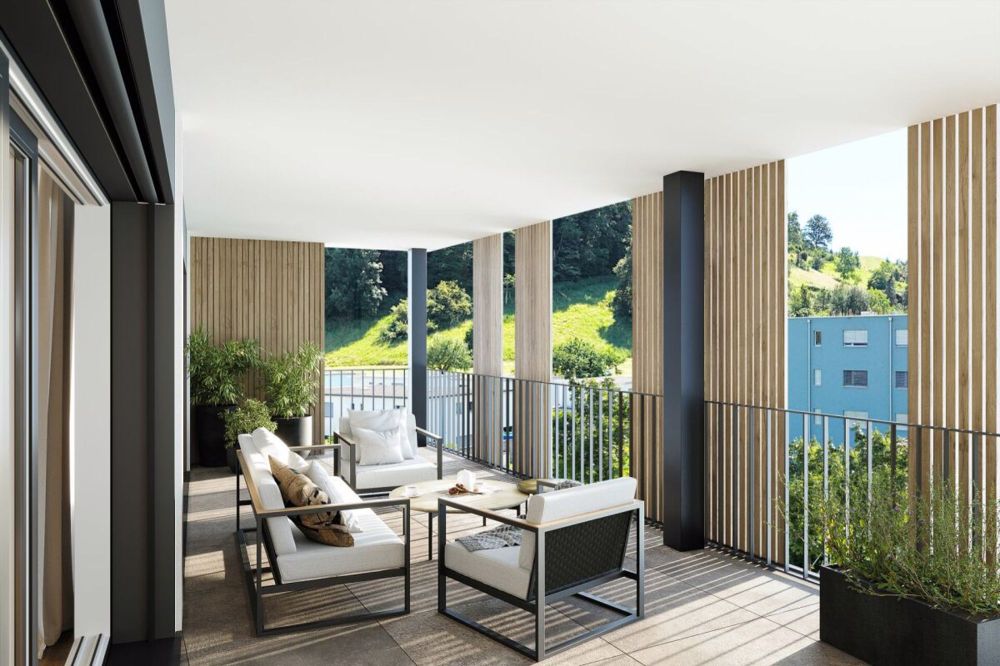 einzigartige 3.5 Zimmer Neubau-Gartenwohnungen mit hohem Qualitäts- und Ausbaustandart und eigenem Gartenanteil - Bild 3