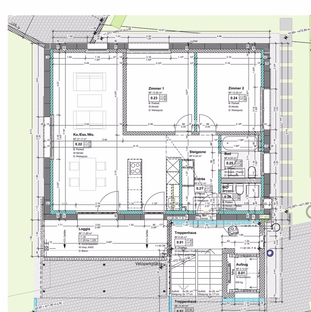 3.5 Zimmer Eigentumswohnung an zentraler Lage in Hüttwilen - Bild 7