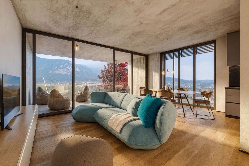 4,5 Zimmer Neubau in Rancate in einer Residenz mit SPA - Bild 1