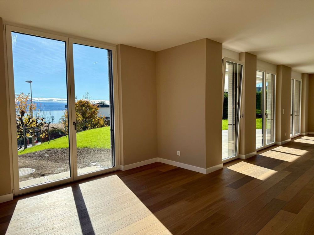 Appartement mit 3.5 Zimmern, unabhängig mit Seeblick und Garten - Pully - Bild 5