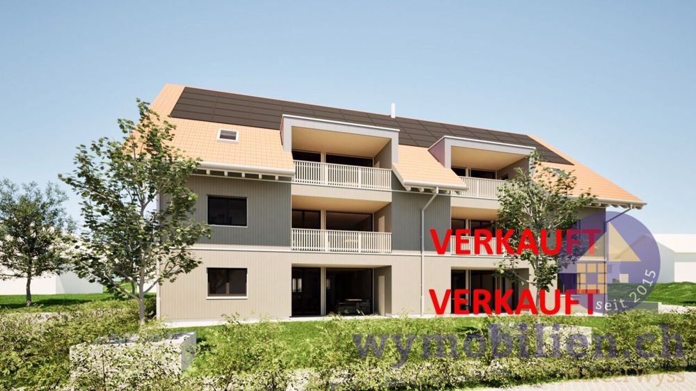 Privater Garten mit 131m2, 3.5 Zimmer, Einstellhalle, Lift! - 4 von 6 Wohnungen stehen noch zum Verkauf