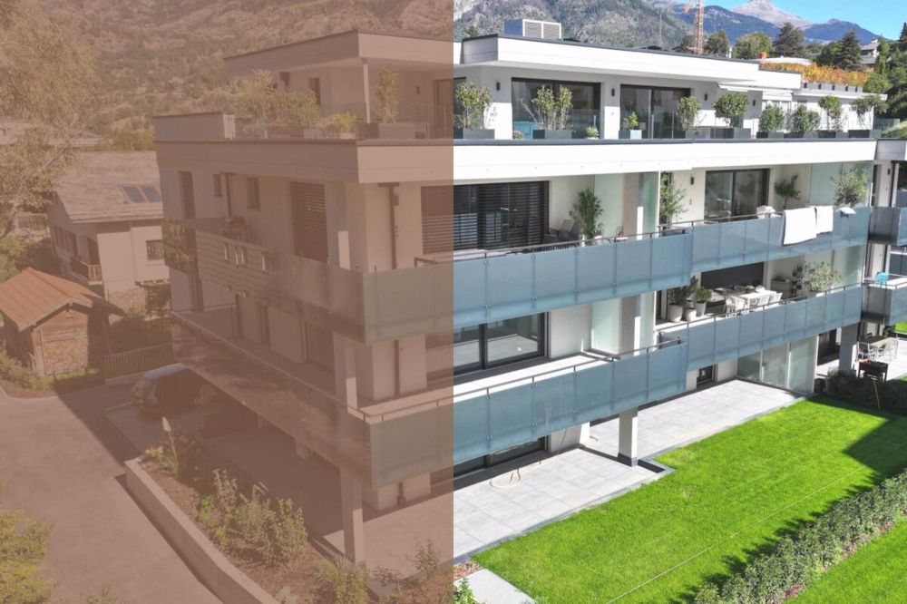 Neue 4.5-Zimmer-Gartenwohnung mit viel Umschwung - Bild 1