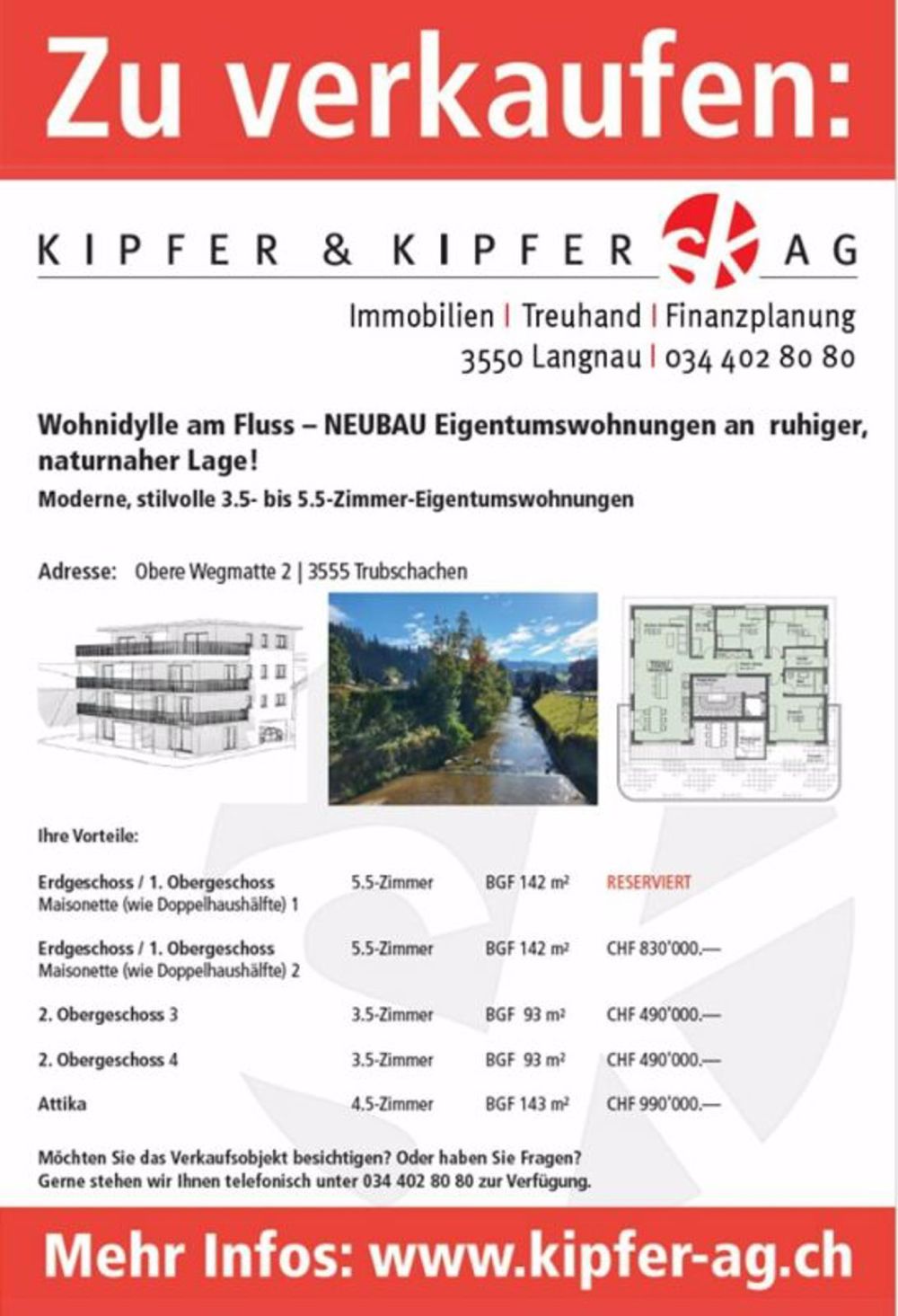 Moderne 5.5-Zimmer-Maisonette-Eigentumswohnung - wie Doppelhaushälfte an ruhiger, naturnaher Lage! - Bild 2