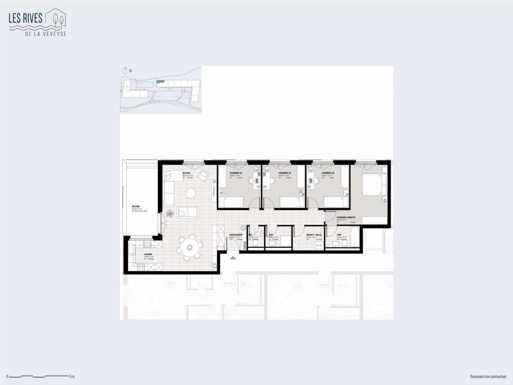 Votre futur logement au coeur d'un parc privé de 10'000 m² - Bild 3