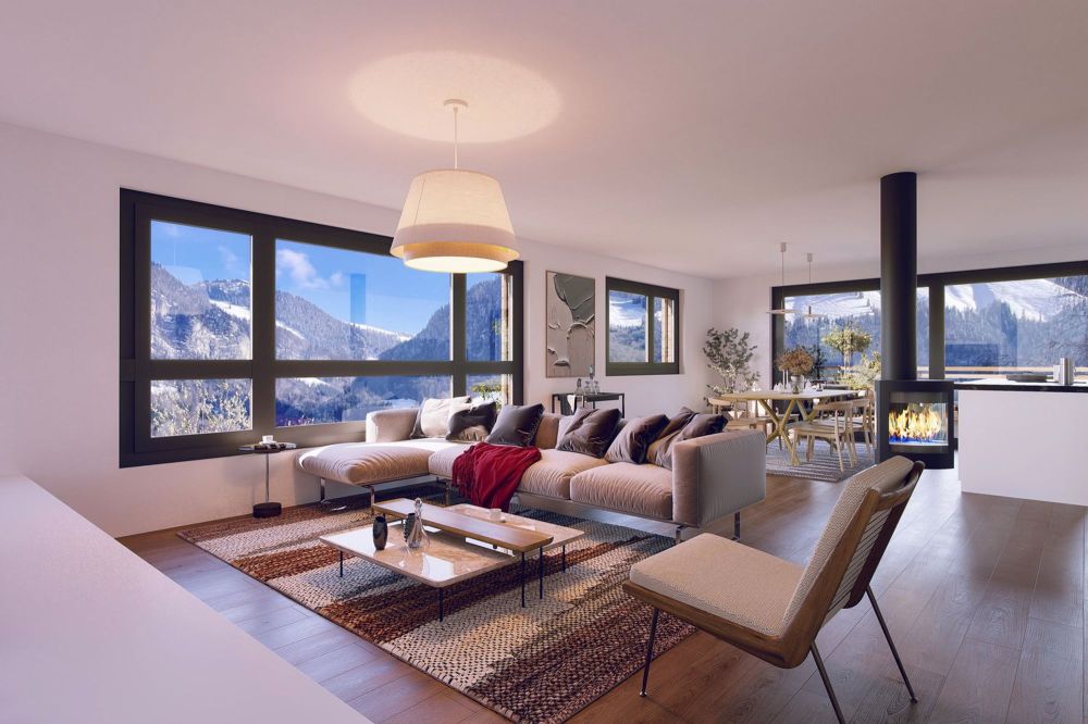 Neues Chalet mit Studio in Châtel-sur-Montsalvens - Bild 1