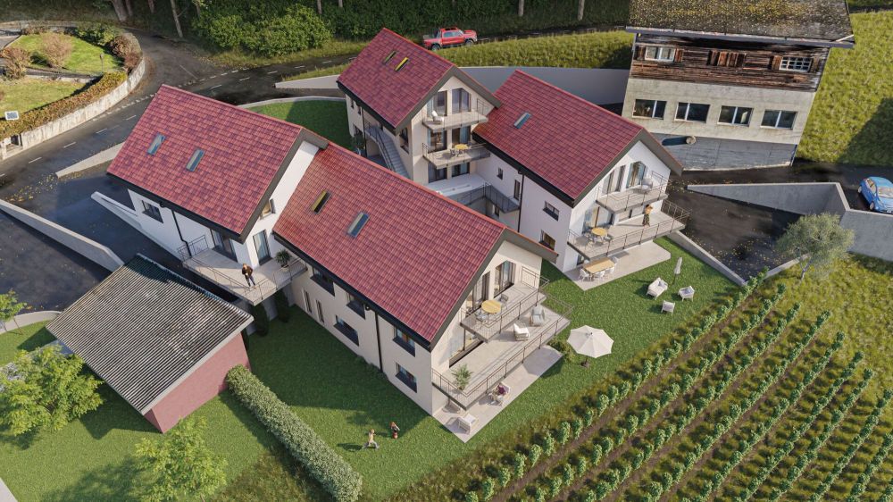 Projet neuf! Nouveaux logements au coeur d'Ollon - Bild 1