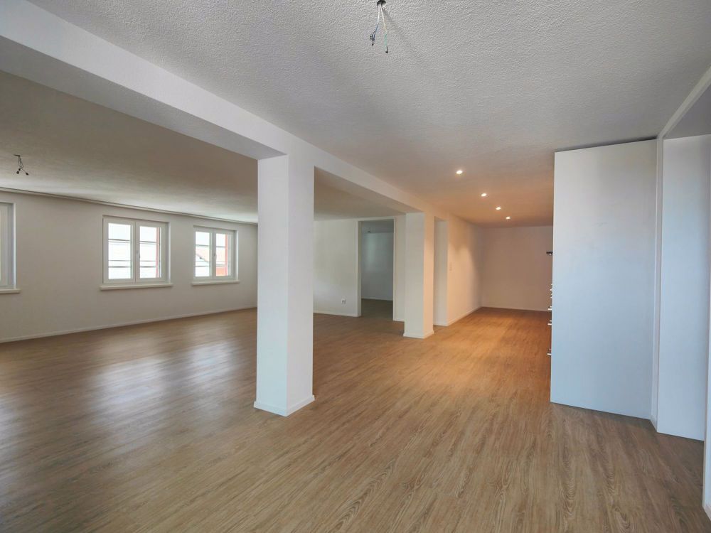 modern Wohnen im frisch sanierten Riegelhaus - Wohn- / Esszimmer