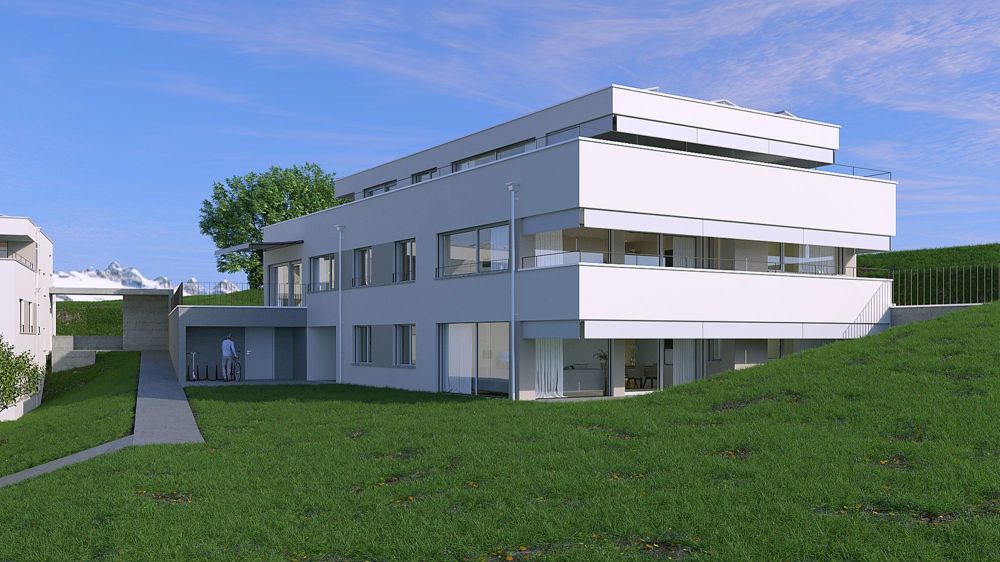 Grosszügige 4.5-Zimmer-Wohnung mit Terrasse und Gartenanteil in Brig - Bild 1