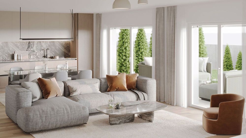 Deux villas jumelles de 5.5 pièces (141 m2) avec garage, balcon, terrasse et jardin privatif - Bild 5