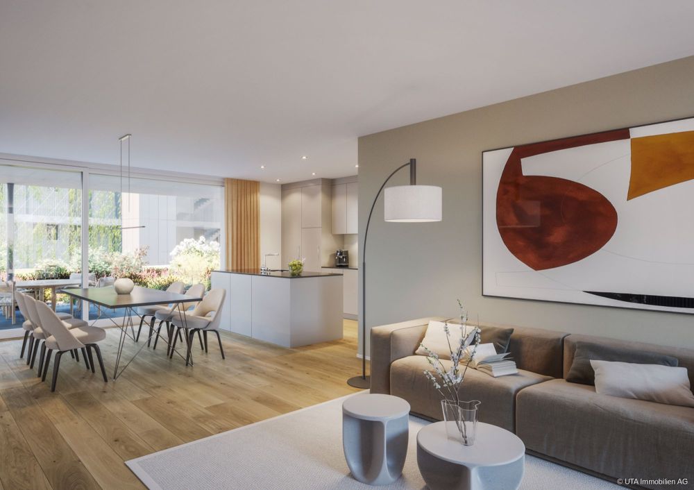 4-Zimmer Attikawohnungen - exklusiv wohnen mit Weitblick - VivAare- EG innen 1