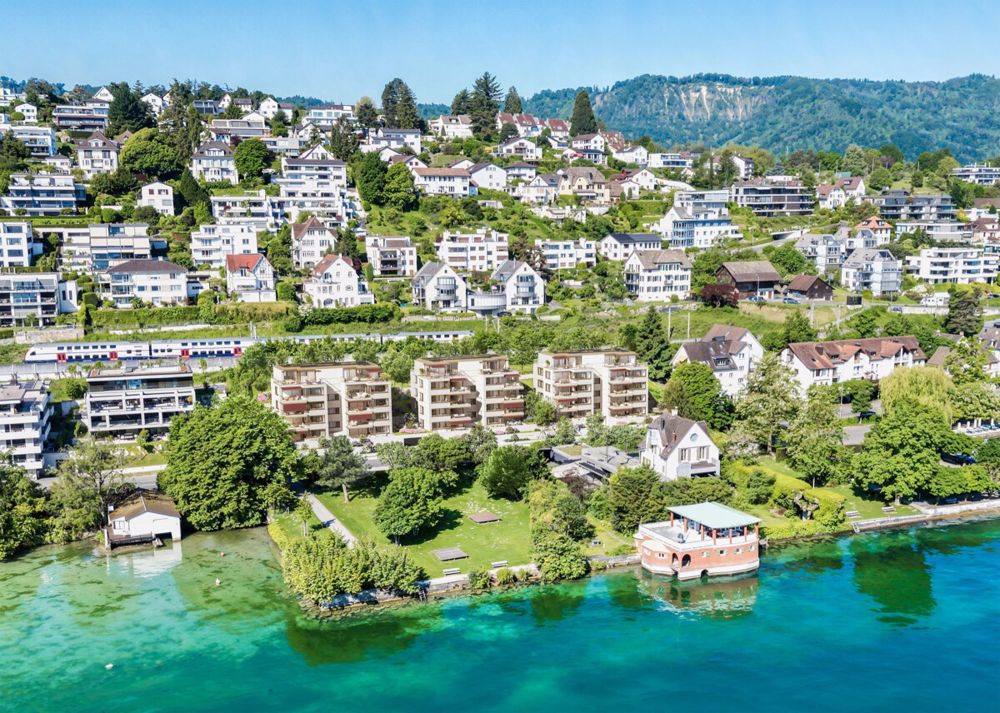 Neubauprojekt Azuré: Hochwertige 3.5-Zimmer-Wohnung am See - Aussenvisualisierung