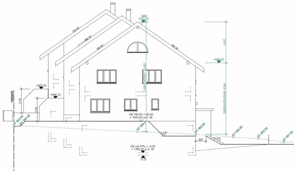 Zu verkaufen in 8362 Itaslen, neues 5½ Zi.-REFH, an ruhiger, sonniger Lage angrenzend an Landwirtschaftszone ! - Bild 9