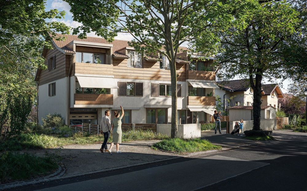 Nouvelle construction à Choulex! Appartement de 5 pièces avec balcon - Bild 1