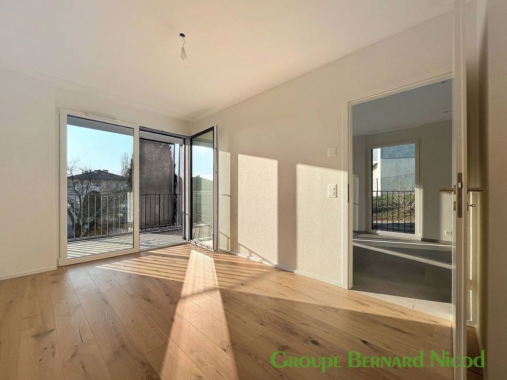 3.5 pièces NEUF avec deux balcons - Vallombreuse 55 - Chambre 1