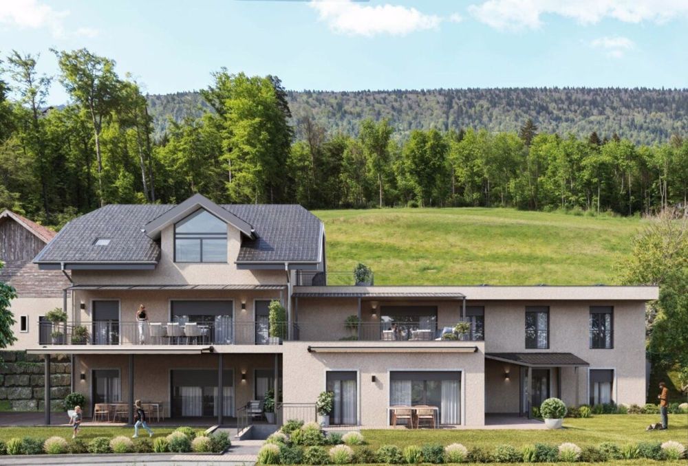 Neubau 4.5 EG mit 135m2 Wohnfläche mit fulminantem Ausblick - Bild 3