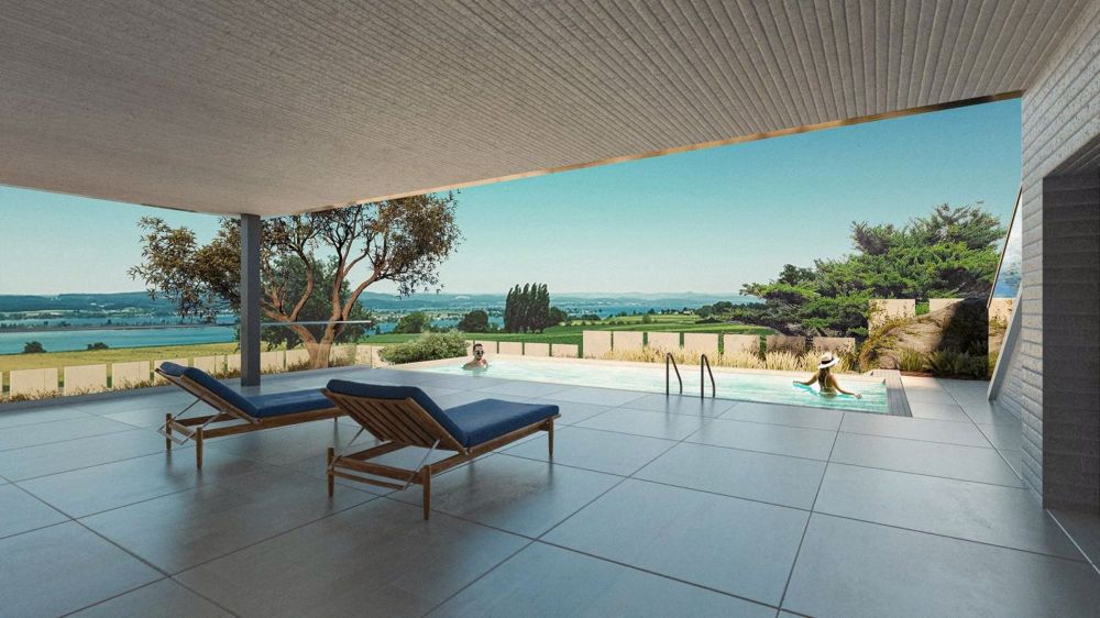 Exklusive luxuriöse Villa Neubau an erhöhter Lage mit See - und Bergsicht - Bild 1