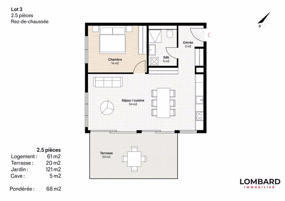 Neue 2.5-Zimmer-Wohnung im Erdgeschoss - Bild 6