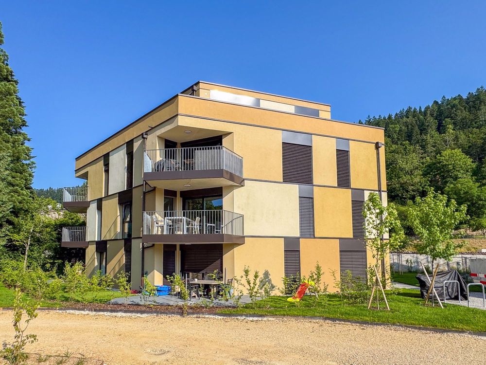 Appt PPE neu von 4.5 Zimmern mit Balkon Campagne Pernod, Lot B9 - Vue sur le bâtiment A