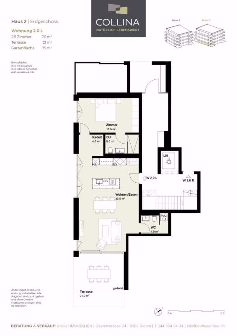 Wohnung mit Homeoffice - Baubeginn Juni 1015 - Bild 5