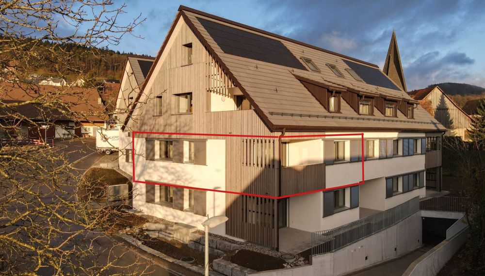 3.5 Zimmer Eigentumswohnung an zentraler Lage mit Blick Richtung Hüttwilersee - Bild 1