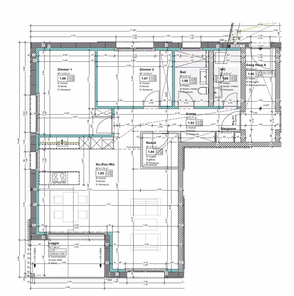 3.5 Zimmer Eigentumswohnung an zentraler Lage mit Blick Richtung Hüttwilersee - Bild 13
