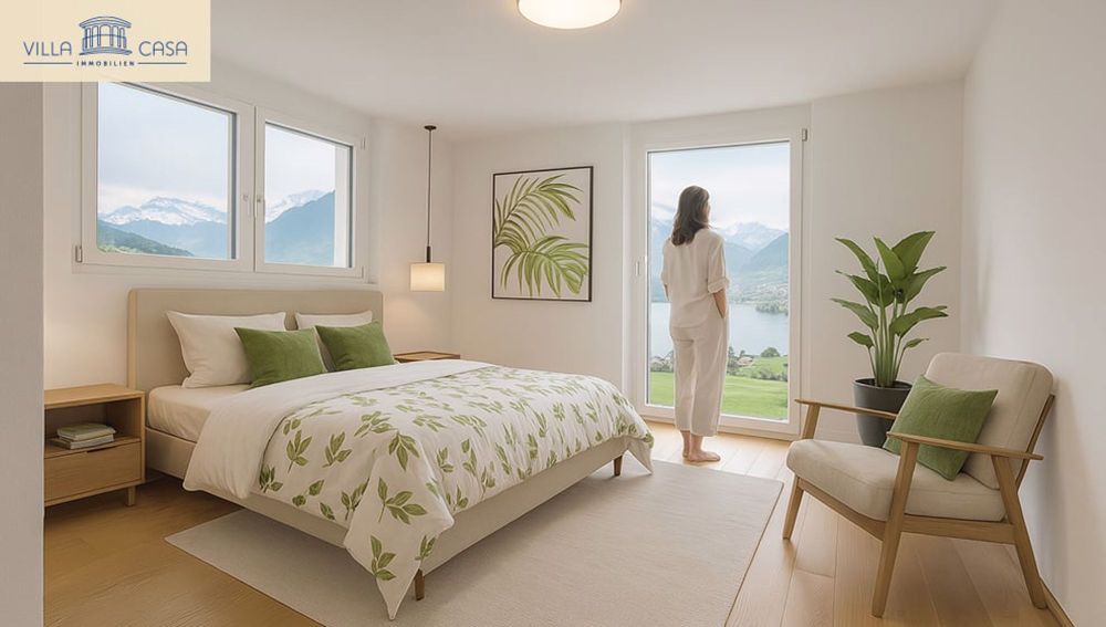 Wohnung (120m²) mit grosszügigem Grundriss & traumhafter Terrasse (118m²) - Bild 4