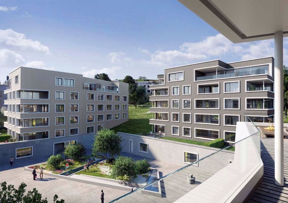 Stadt Wil - 3.5-Zi.-Wohnung im 1. OG - Visualisierung