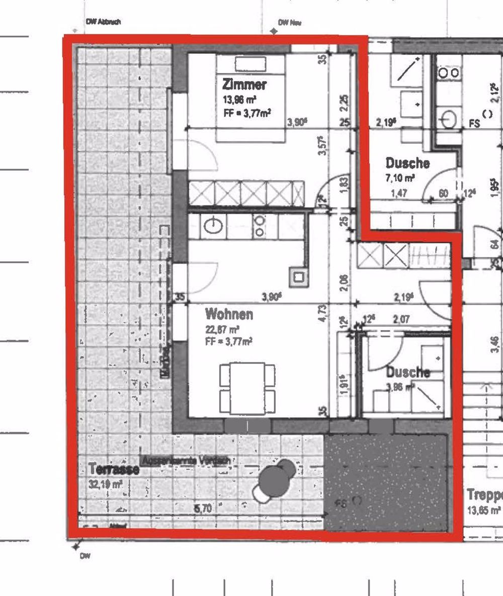 Erstvermietung: Neubau 2-Zimmerwohnung im Dachgeschoss mit Weitsicht - Bild 7