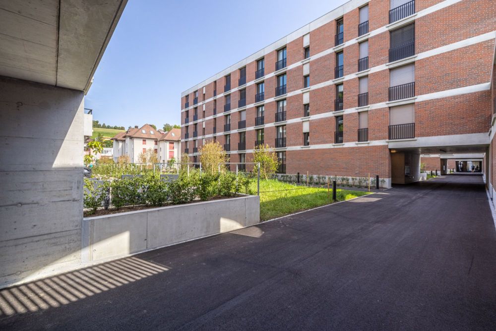 Färbi Zofingen 2.5-Zimmerwohnung, EG - Aussenansicht