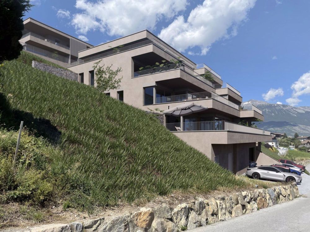 3.5-Zimmerwohnung in Corin-de-la-Crête - Bild 2