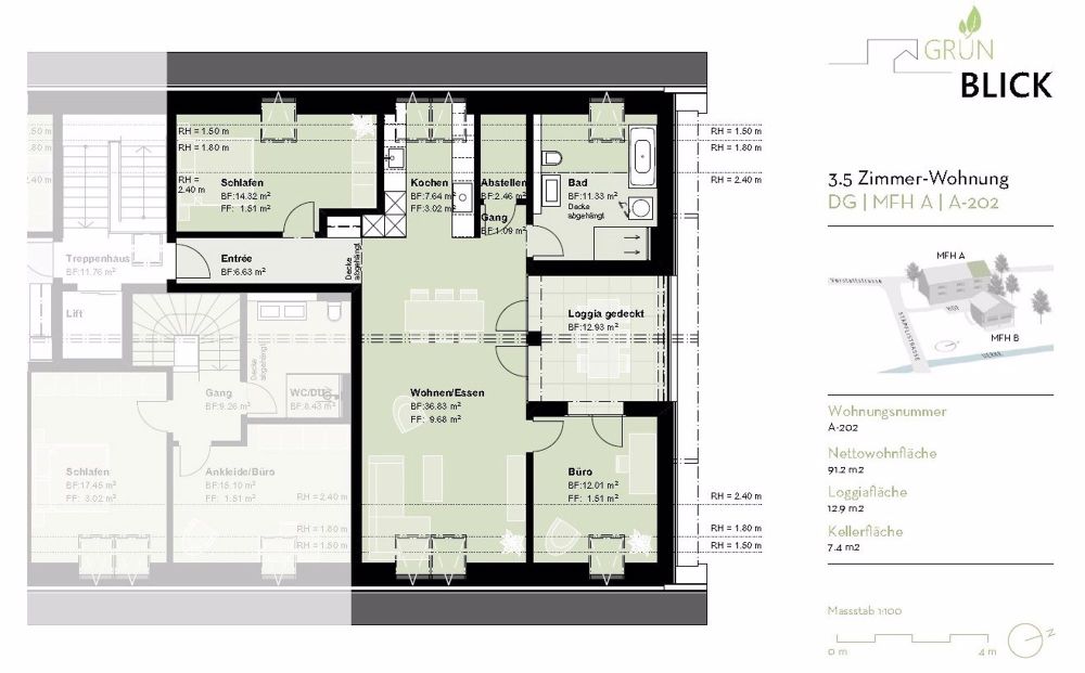 3 ½ Zimmer-Wohnung in Bottenwil (Bezirk Zofingen) kaufen - Bild 10