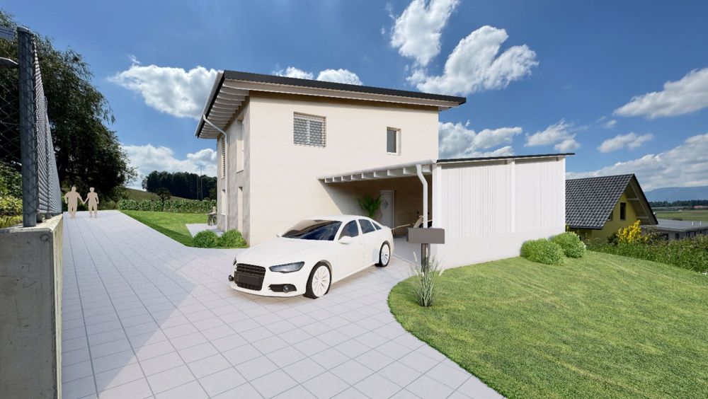 Neues Einfamilienhaus in ruhiger Lage in Hellsau - Bild 1