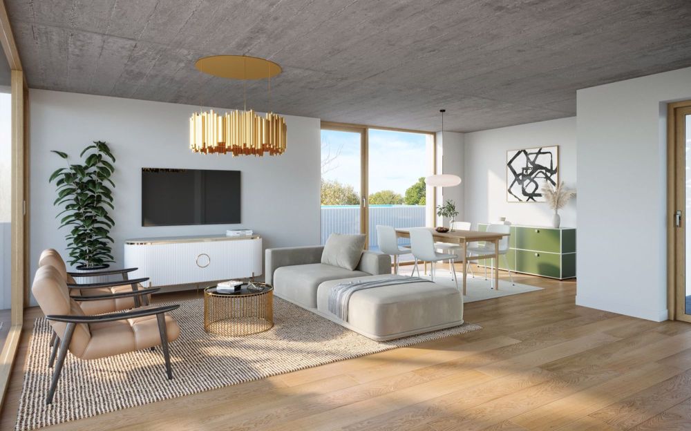 Exklusive 3.5 Zimmer-Gartenwohnung an schöner Lage in Arlesheim_W1_EG - Bild 3