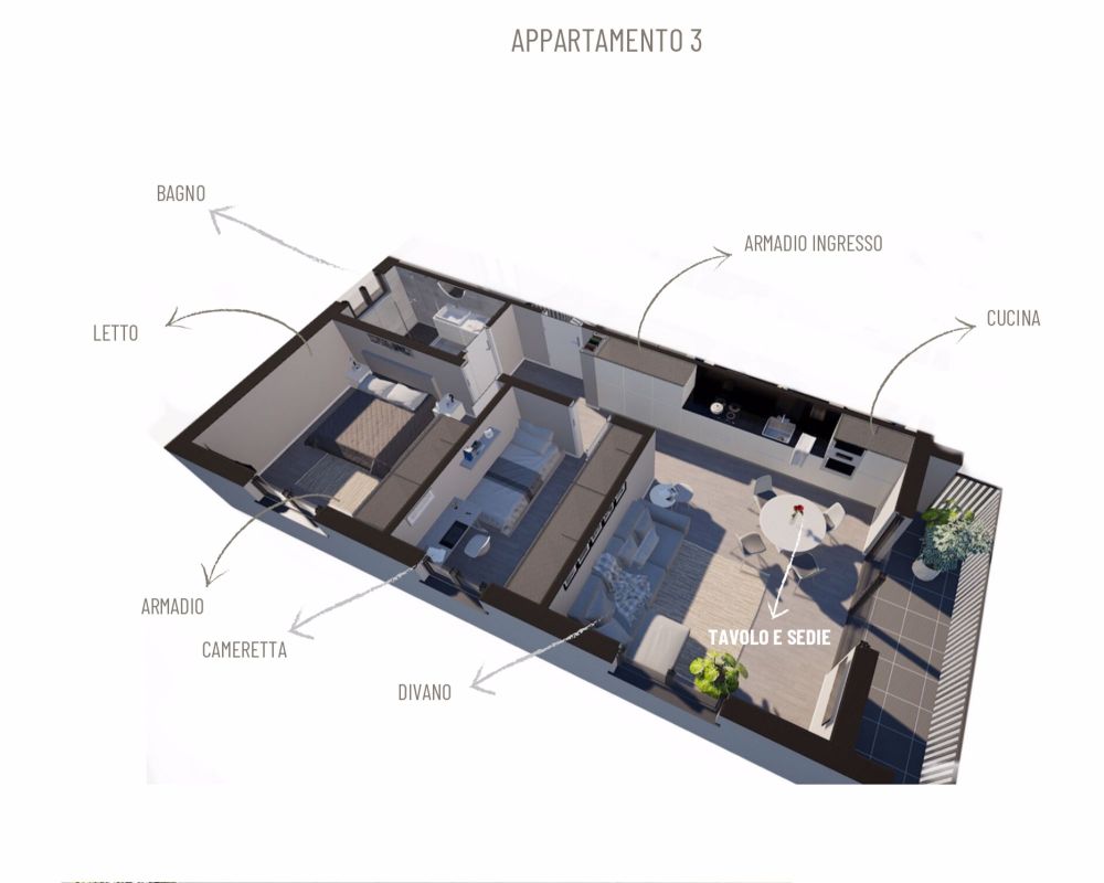 Wohnung 3.5 Zimmer mit Terrasse, Neubau N3 - Bild 6