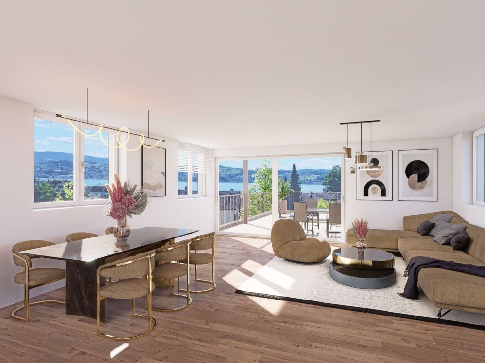 Attika- Neubauwohnung mit See-/ Bergsicht, sehr zentral, an ruhiger Lage - Bild 1