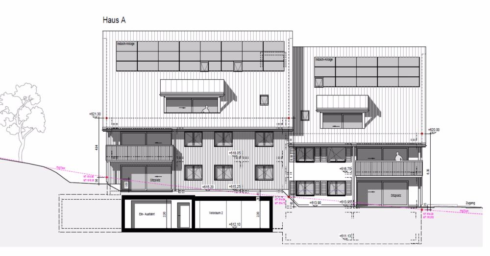 Moderne 3.5-Zimmer-Neubau-Wohnung 2. Dachgeschoss in ruhiger Lage von Madetswil - Bild 1