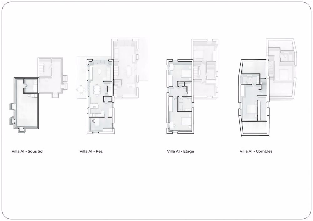Résidence Horizon - Haus 5.5 Zimmer - Corcelles-près-Payerne - Villa Plan A1
