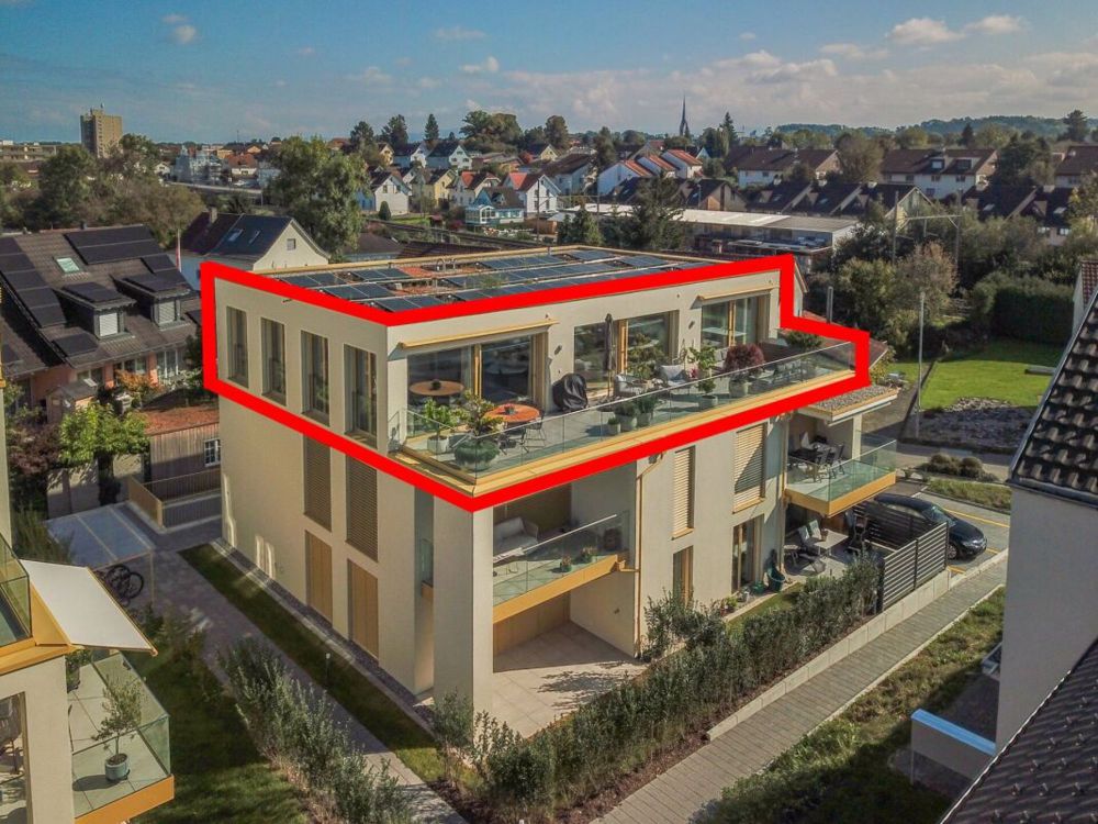 Luxuriöse 4.5-Zimmer-Attikawohnung mit idyllischem Blick ins Grüne - Bild 2