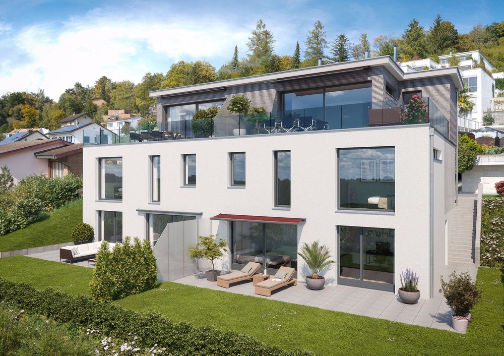 Doppeleinfamilienhaus mit Weitblick – exklusives Wohnen in Untersiggenthal - Bild 1
