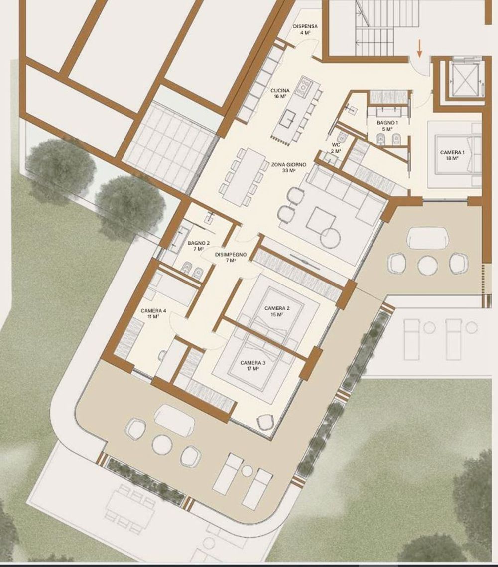 Elegantes 5.5-Zimmer-Wohnung in neuer Residenz in Pregassona - Bild 10