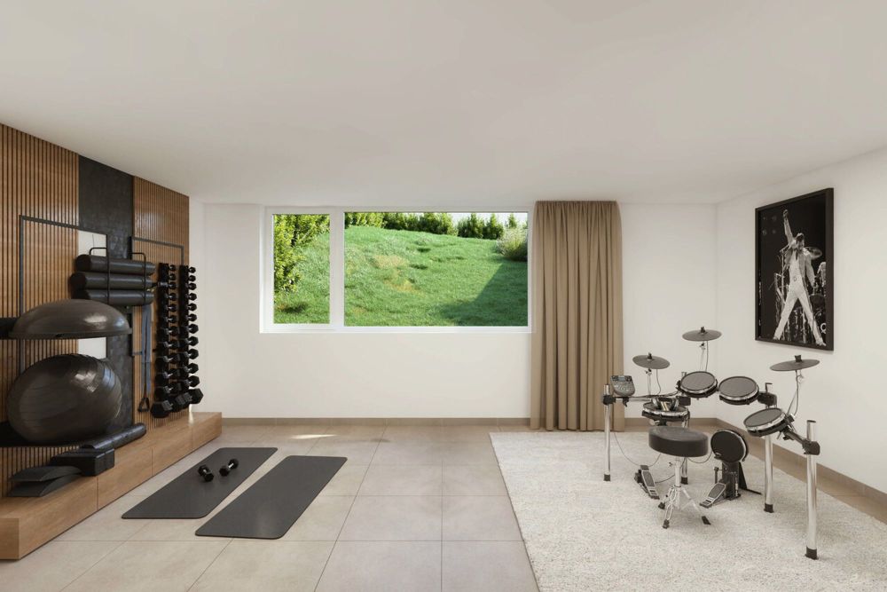 Villa d'architecte (B6) Le Clos d'Arbosson - Villa type B - rez inférieur