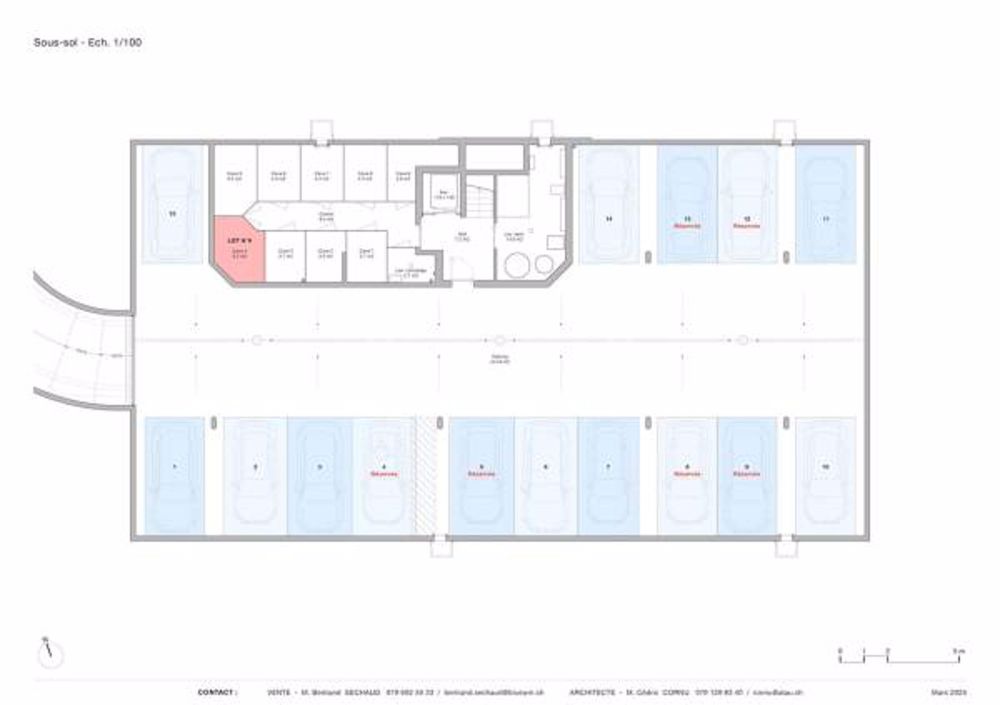 Bel appartement dans les combles avec mezzanine et grand balcon - Bild 8