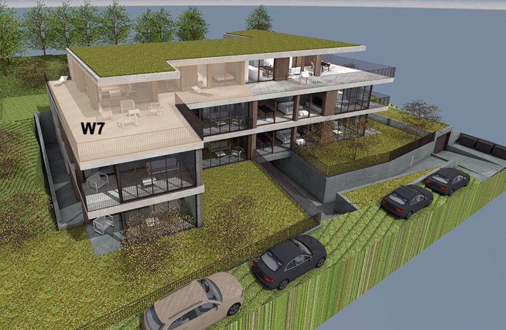 Exklusive Attikawohnung mit grosser Attikaterrasse und hoher Energieeffizienz. Neue Preise! - W7 - Bild 2