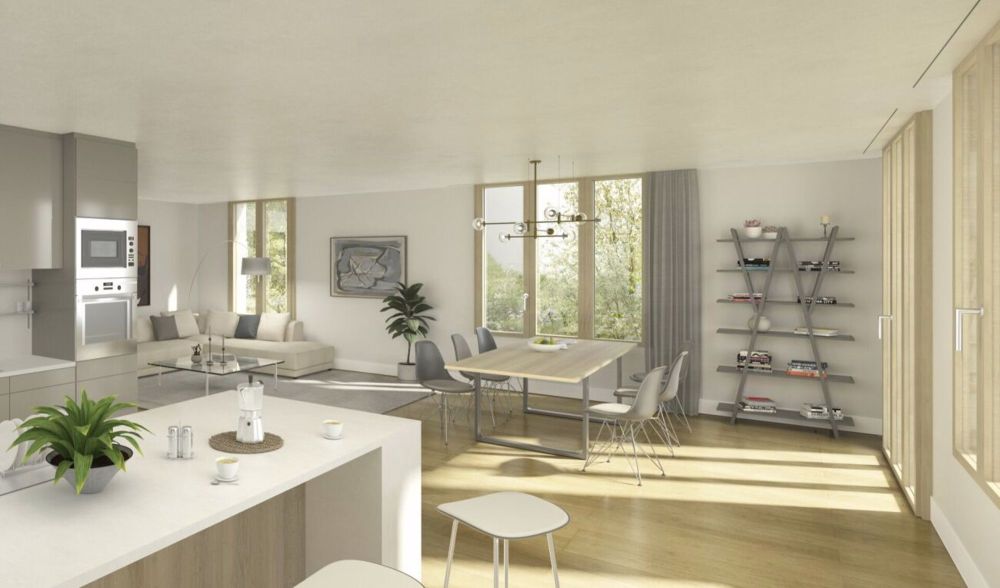 Seltenes 4,5-Zimmer-Apartment mit Garten und Terrasse im Herzen von Montreux - Bild 1